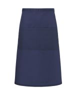 XXL-Bistroschürze Basic in Übergröße mit Tasche marine