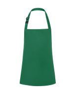 Kinderlatzschürze Basic mit Schnalle waldgrün
