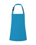 Kinderlatzschürze Basic mit Schnalle türkis