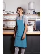 Latzschürze Basic mit Schnalle türkis
