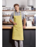 Latzschürze Basic mit Schnalle und Tasche sonnengelb