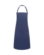 Wasserabweisende Latzschürze Basic mit Schnalle marine
