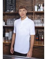 Herren Workwear Poloshirt Basic weiß
