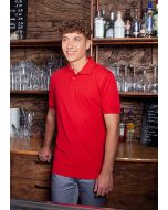 Herren Workwear Poloshirt Basic rot