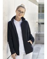 Damen Workwear Fleecejacke Warm-Up, aus nachhaltigem Material marine