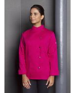 Damenkochjacke Larissa pink