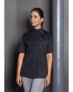 Damenkochjacke Greta schwarz