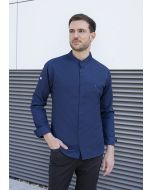Kochjacke Modern-Touch marine