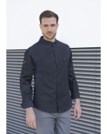 Kochjacke Modern-Touch schwarz