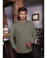 Kochjacke Green-Generation, aus nachhaltigem Material salbei
