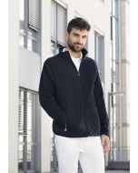 Herren Workwear Fleecejacke Warm-Up, aus nachhaltigem Material marine