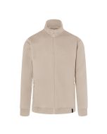 Herren Workwear Sweatjacke Soft-Face, aus nachhaltigem Material sand