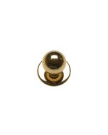 Kugelknöpfe Gold, 12 Stück / Pack