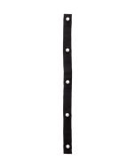 Knopfleiste 5-Loch, 12 cm Abstand, 2 Stück / Pack schwarz