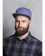 Flat Cap Jeans-Style vintage blue