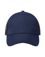 Trucker Mesh Cap, aus nachhaltigem Material, Recyceltes Polyester marine/schwarz