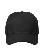 Baseball Cap, aus nachhaltigem Material, Recyceltes Polyester schwarz