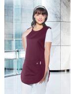 Überwurfkasack Essential, aus nachhaltigem Material aubergine