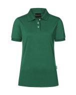 Damen Workwear Poloshirt Modern-Flair, aus nachhaltigem Material waldgrün