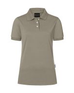 Damen Workwear Poloshirt Modern-Flair, aus nachhaltigem Material salbei