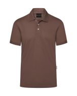 Herren Workwear Poloshirt Modern-Flair, aus nachhaltigem Material hellbraun