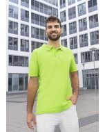 Herren Workwear Poloshirt Modern-Flair, aus nachhaltigem Material kiwi