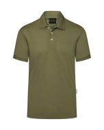 Herren Workwear Poloshirt Modern-Flair, aus nachhaltigem Material moosgrün