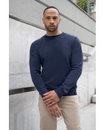 Herren Workwear Sweatshirt Soft-Face, aus nachhaltigem Material marine