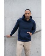 Herren Workwear Sweat Hoodie Soft-Face, aus nachhaltigem Material marine