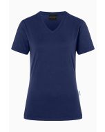 Damen Workwear T-Shirt Casual-Flair, aus nachhaltigem Material marine
