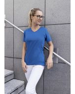 Damen Workwear T-Shirt Casual-Flair, aus nachhaltigem Material königsblau