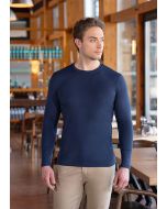 Langarm Herren Workwear Shirt Casual-Flair marine