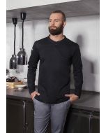 Langarm Arbeitsshirt Performance schwarz