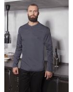 Langarm Arbeitsshirt Performance anthrazit