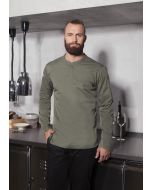 Langarm Arbeitsshirt Performance salbei
