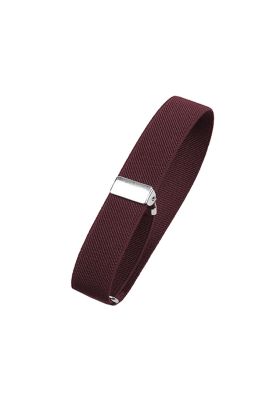 Größenverstellbare Ärmelhalter aubergine