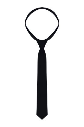 Krawatte Classic schwarz