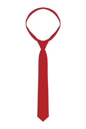 Krawatte Classic rot