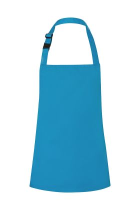 Kinderlatzschürze Basic mit Schnalle türkis