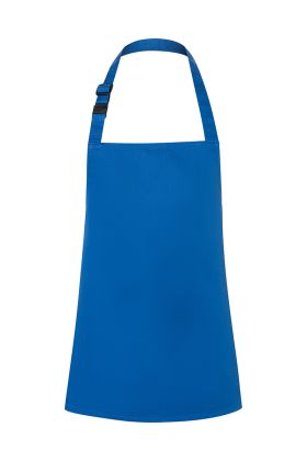 Kinderlatzschürze Basic mit Schnalle blau
