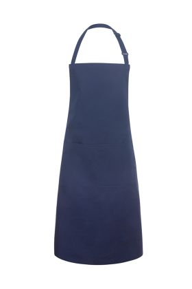 XXL-Latzschürze Basic in Übergröße mit Schnalle und Tasche marine