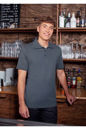Herren Workwear Poloshirt Basic anthrazit