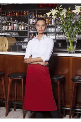 Bistroschürze Ibiza rot