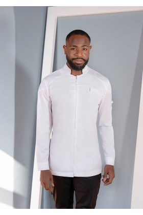 Langarm Herrenkochjacke DIAMOND CUT® Excellence weiß