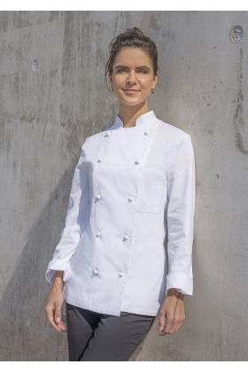 Damenkochjacke Agathe weiß