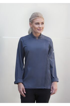 Damenkochjacke Naomi anthrazit