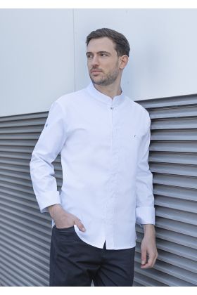 Kochjacke Modern-Touch weiß