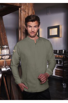 Kochjacke Green-Generation, aus nachhaltigem Material salbei
