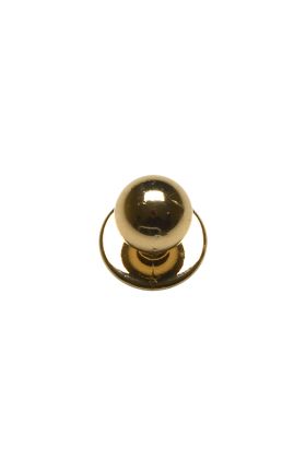 Kugelknöpfe Gold, 12 Stück / Pack