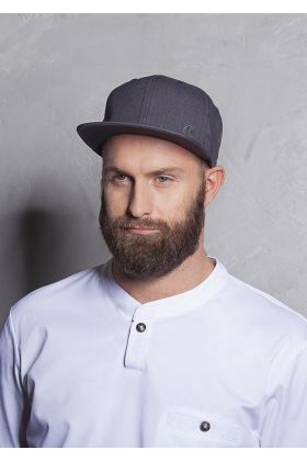 Flat Cap Jeans-Style vintage black